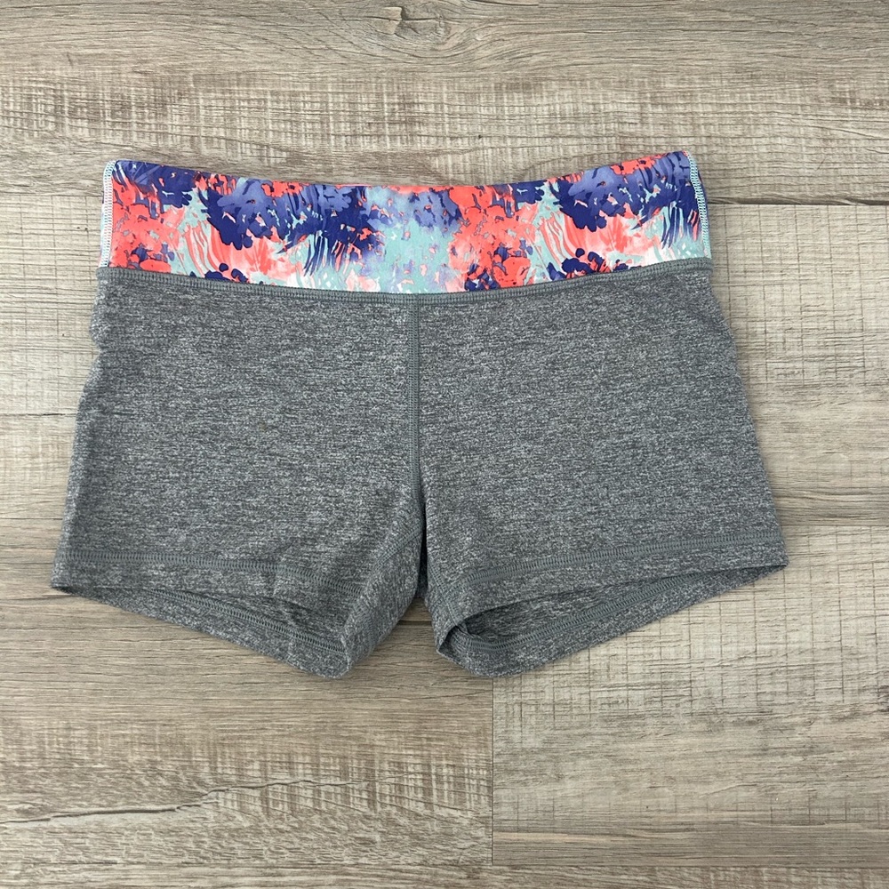 Ivivva Gray and Pink Athletic Shorts